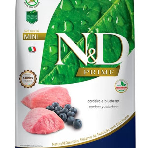 FARMINA - RAÇÃO N&amp;D PRIME CANINE CORDEIRO ADULTO MINI 10,1KG