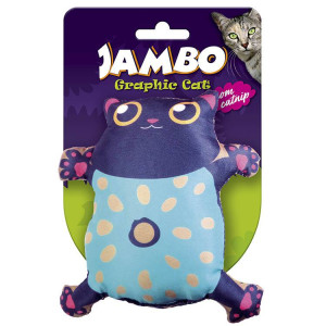 GRAFIC CAT GATO CUTE PRETO P/ GATO C/ CATNIP