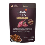 GRAN PLUS GOURMET SACHE CÃES ADULTOS OVELHA 100 G