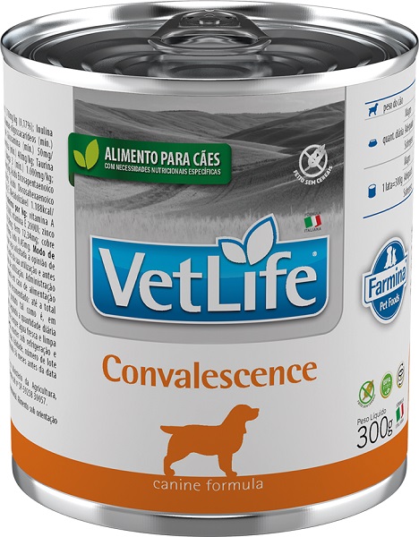 VET LIFE CONVALESCENCE CAES LATA 300G