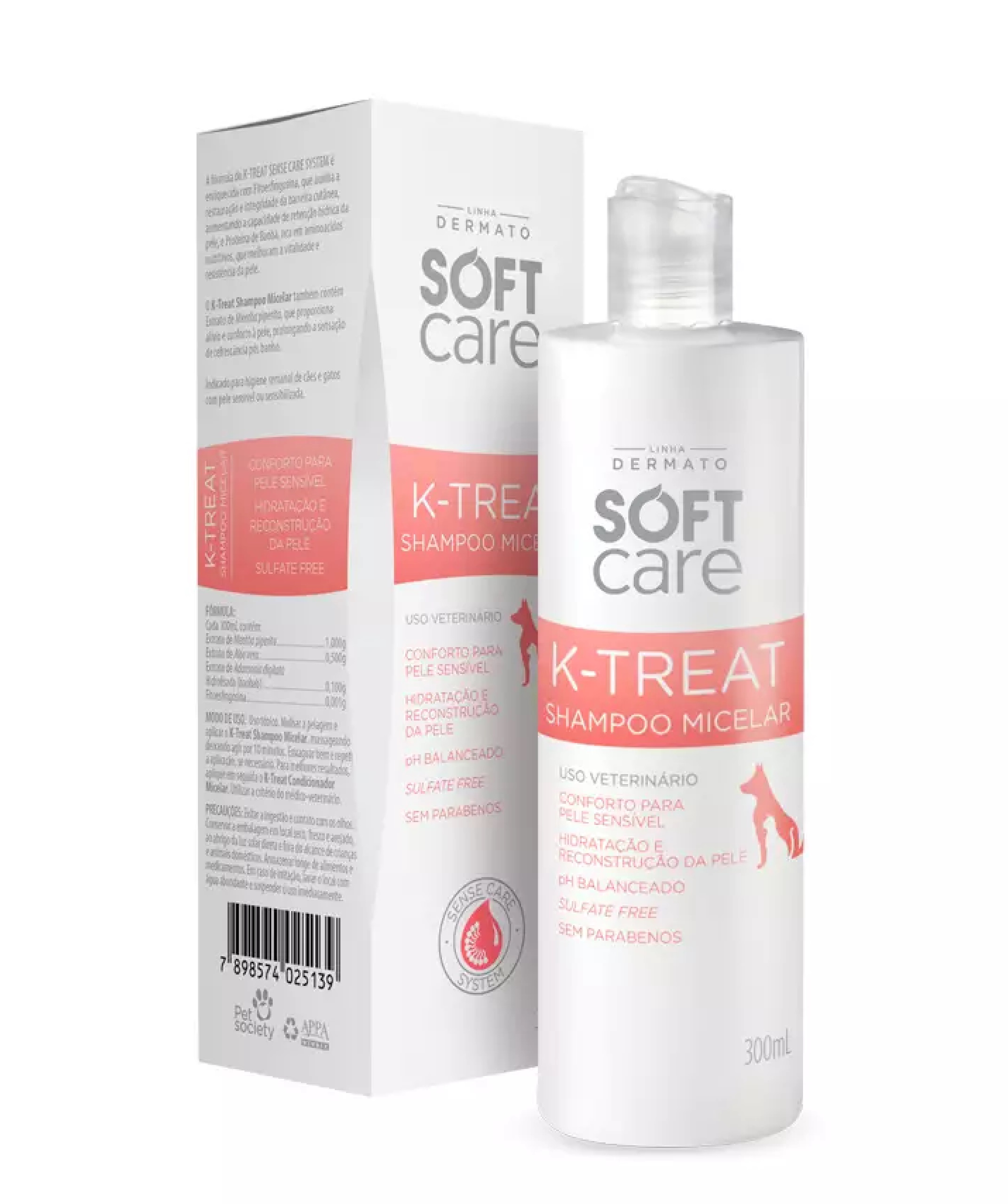 SOFT CARE - K-TREAT SHAMPOO MICELAR 300 ML