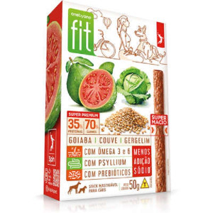 PETISCO SPIN PET ONEBYONE FIT P/ CAES GOIABA COUVE E GERGELIM 50G